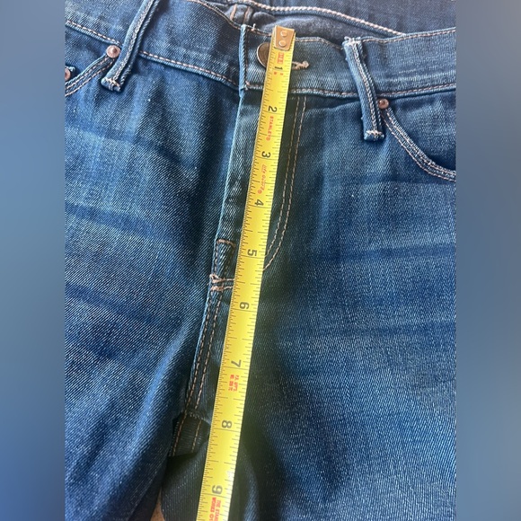 MOTHER Denim Women’s  “The Vamped” Style with Wash: “Gift Wrap” Jeans - Picture 12 of 15